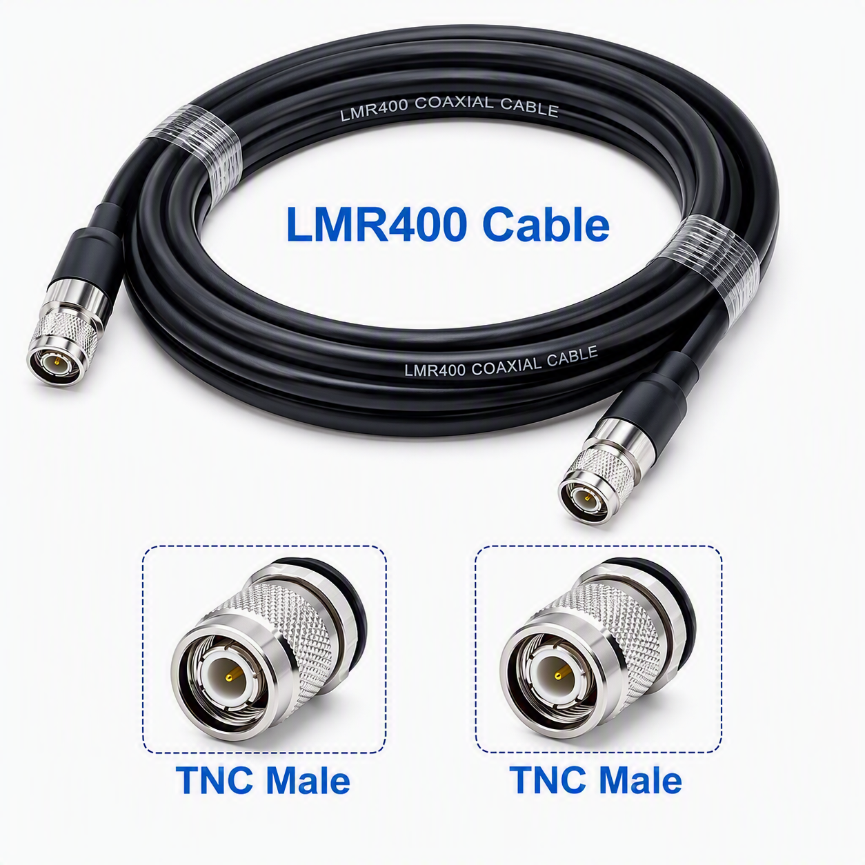NAVAIS GNSS LMR-400 RF Cable Assembly